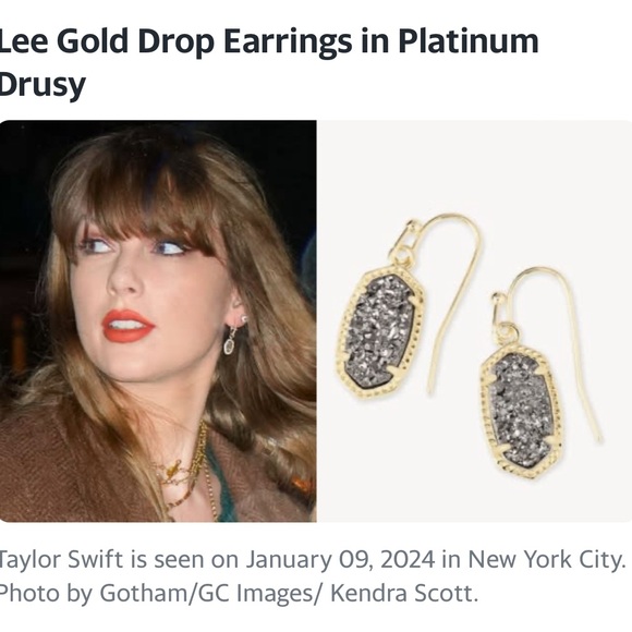 NWT! # 1 BEST SELLER! KENDRA SCOTT 2025 FAV ELISA NECKLACE! 14K GOLD! CELEB FAV! - Picture 2 of 11